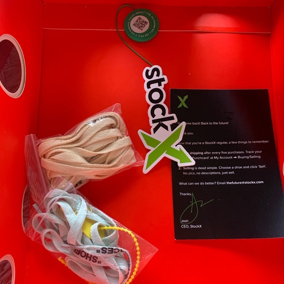 OFF WHITE JORDAN 4S - Picture 2 of 4